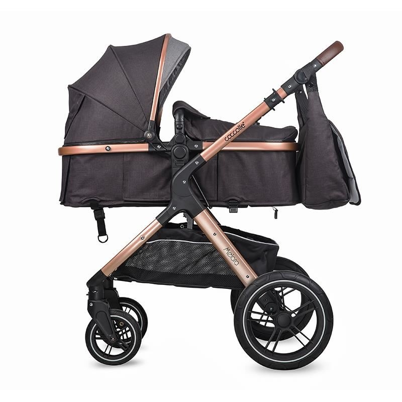 Carucior transformabil 3in1 Coccolle Melora Diamond black Carucior transformabil 3in1 Coccolle Melora Diamond black