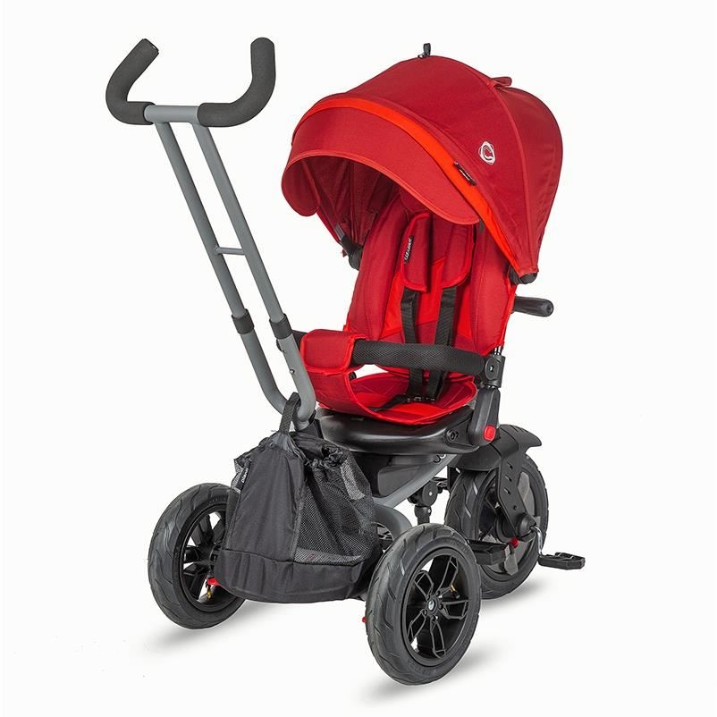 Tricicleta multifunctionala Coccolle Pianti Ruby Red Tricicleta multifunctionala Coccolle Pianti Ruby Red