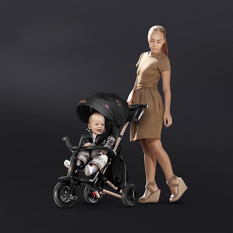 Tricicleta ultrapliabila Qplay Nova Gold Air LE Tricicleta ultrapliabila Qplay Nova Gold Air LE