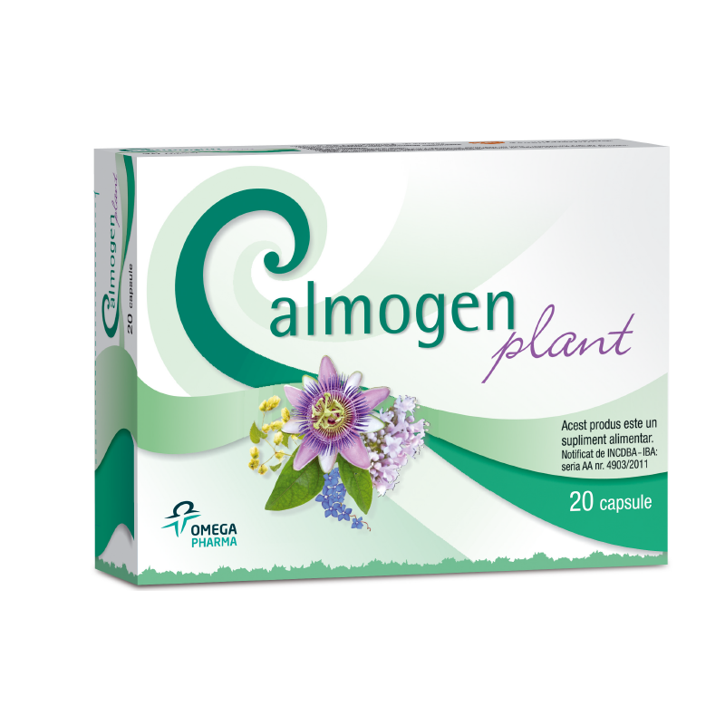 Calmogen Plant x 20 cps. Omegapharm