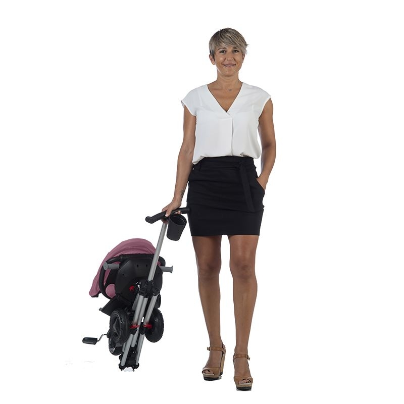 Tricicleta ultrapliabila Qplay Nova Rubber violet Tricicleta ultrapliabila Qplay Nova Rubber violet