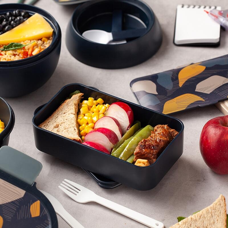 Lunchbox Nava WE care 650 ml gri Lunchbox Nava WE care 650 ml gri
