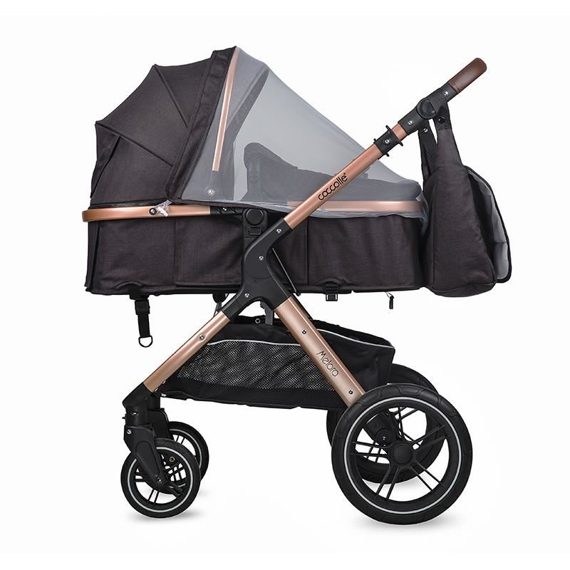 Carucior transformabil 3in1 Coccolle Melora Diamond black Carucior transformabil 3in1 Coccolle Melora Diamond black
