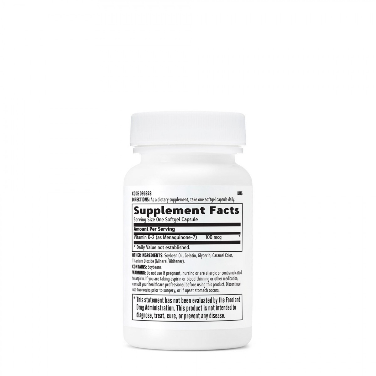 GNC - Vitamin K-2 100mcg 60cps GNC - Vitamin K-2 100mcg 60cps