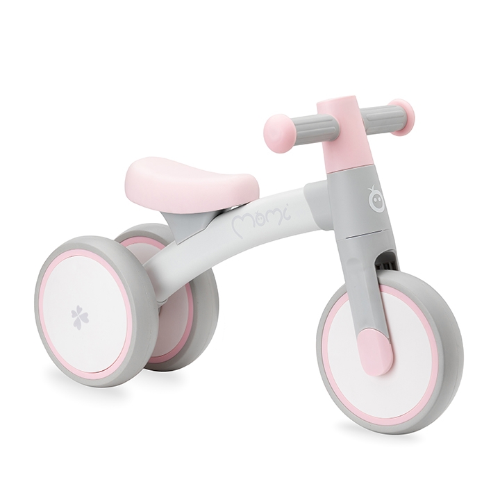 Bicicleta fara pedale Tedi, +12 luni, Pink, Momi Bicicleta fara pedale Tedi, +12 luni, Pink, Momi