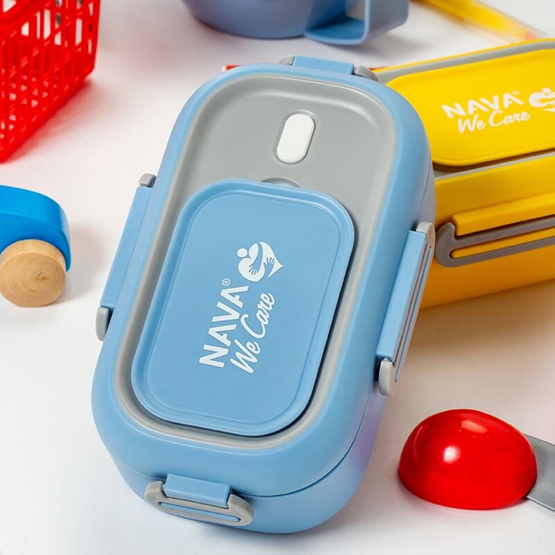Lunchbox Nava We care 800 ml albastru Lunchbox Nava We care 800 ml albastru