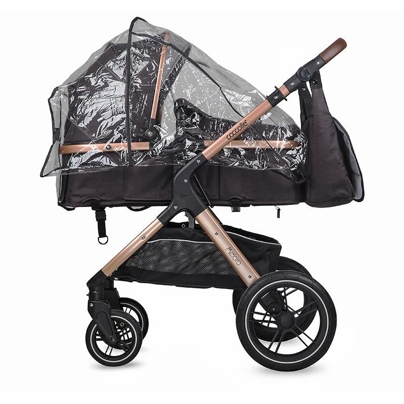 Carucior transformabil 3in1 Coccolle Melora Diamond black Carucior transformabil 3in1 Coccolle Melora Diamond black