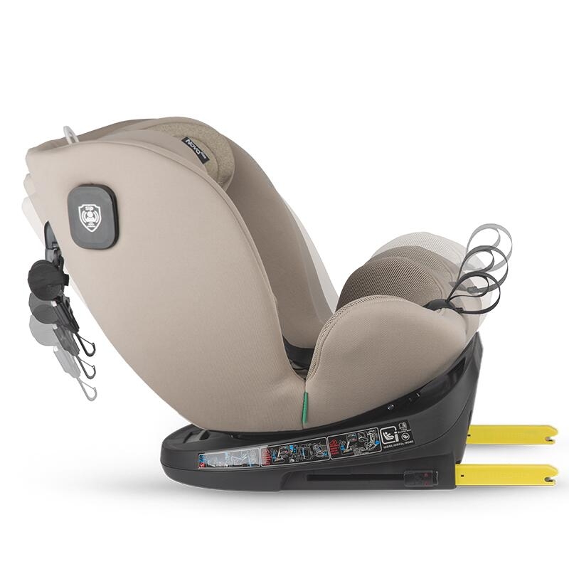 Scaun auto iSize 40-150 cm Coccolle Nova Sand beige