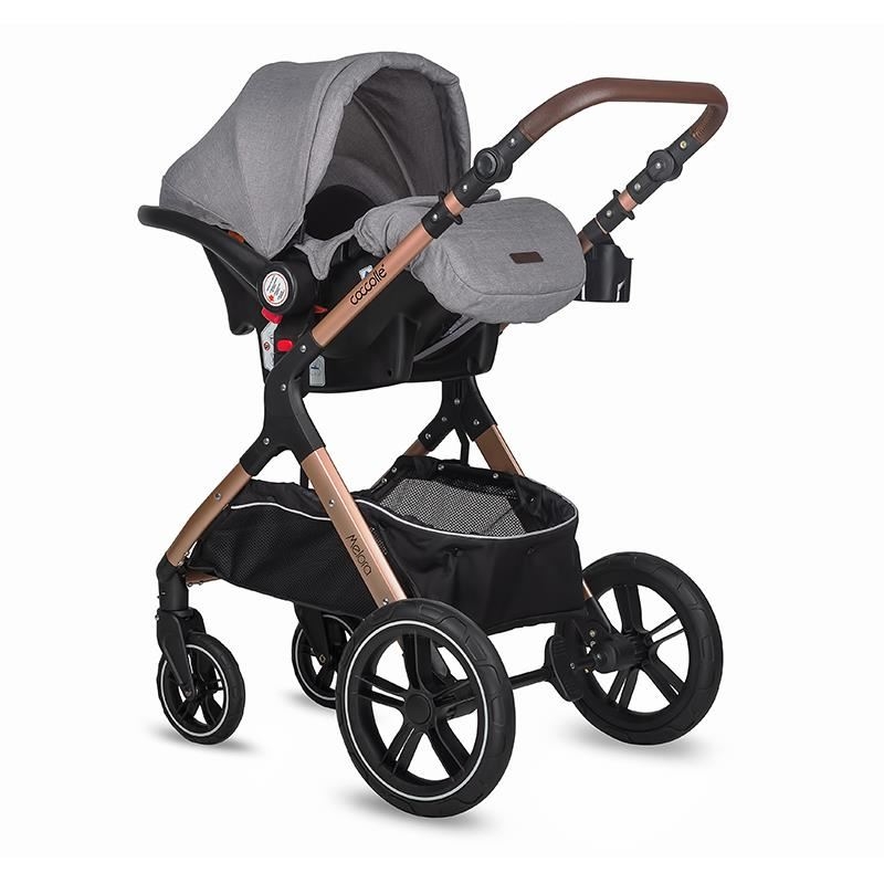 Carucior transformabil 3in1 Coccolle Melora Moonlit grey Carucior transformabil 3in1 Coccolle Melora Moonlit grey