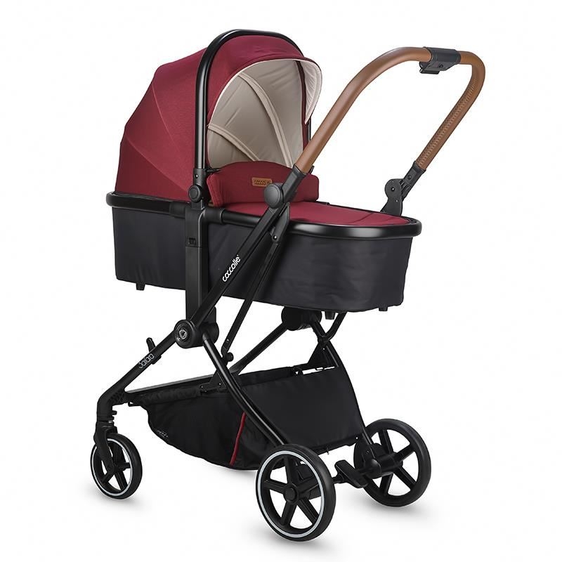 Carucior modular 2in1 Coccolle Saliara Cabernet Carucior modular 2in1 Coccolle Saliara Cabernet