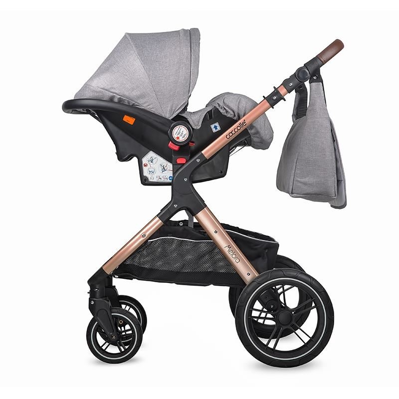 Carucior transformabil 3in1 Coccolle Melora Moonlit grey Carucior transformabil 3in1 Coccolle Melora Moonlit grey