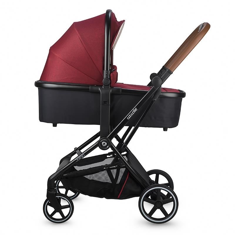 Carucior modular 2in1 Coccolle Saliara Cabernet Carucior modular 2in1 Coccolle Saliara Cabernet