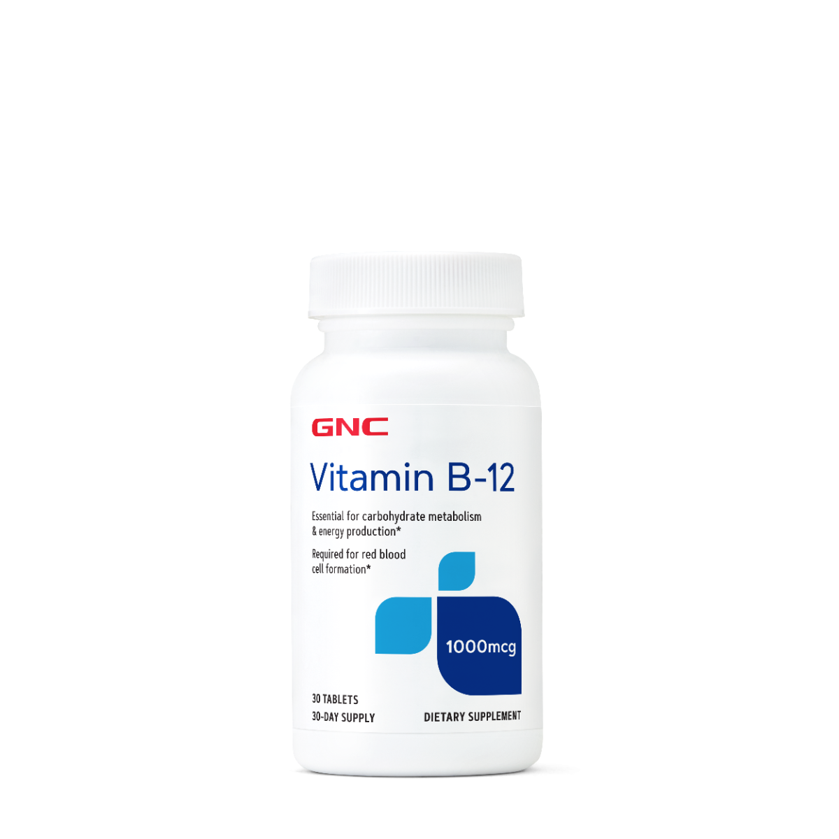 Vitamina B-12 1000 mcg, 30 tablete, GNC Vitamina B-12 1000 mcg, 30 tablete, GNC