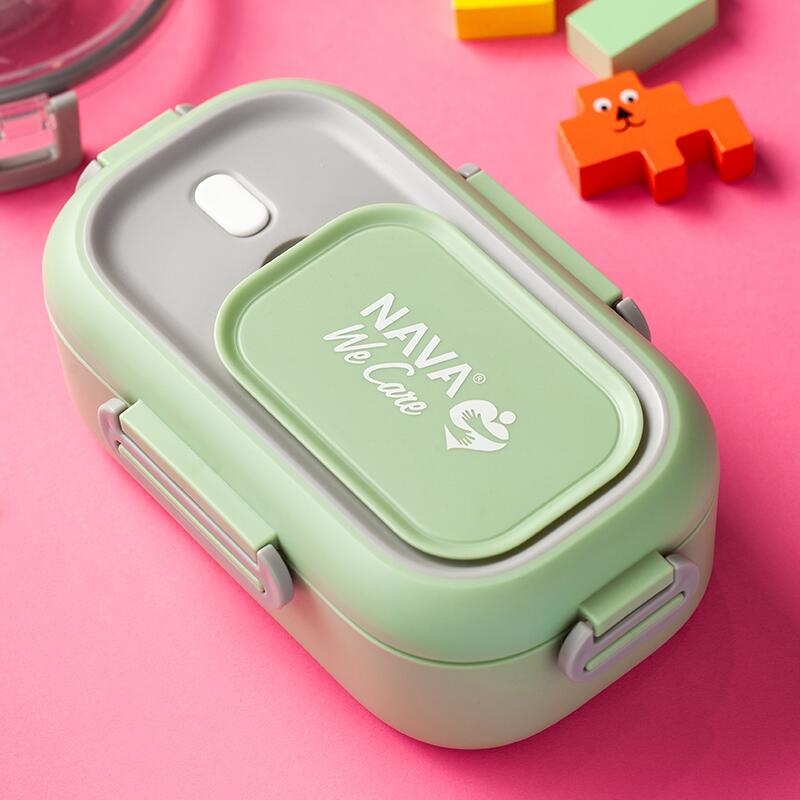 Lunchbox Nava We care 800 ml galben Lunchbox Nava We care 800 ml galben