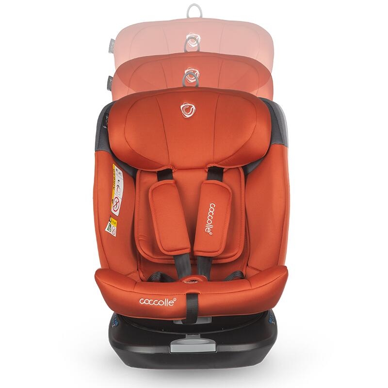 Scaun auto iSize 40-150 cm Coccolle Atira Cinnamon brown Scaun auto iSize 40-150 cm Coccolle Atira Cinnamon brown