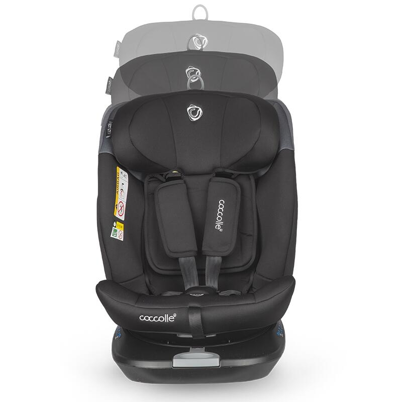 Scaun auto iSize 40-150 cm Coccolle Atira Diamond black Scaun auto iSize 40-150 cm Coccolle Atira Diamond black