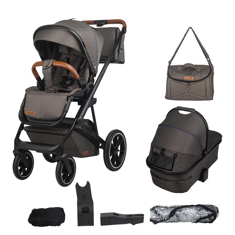 Carucior modular 2in1 Coccolle Nessia Anthracite+Balansoar bebelusi Coccolle Velio Butternut Carucior modular 2in1 Coccolle Nessia Anthracite+Balansoar bebelusi Coccolle Velio Butternut