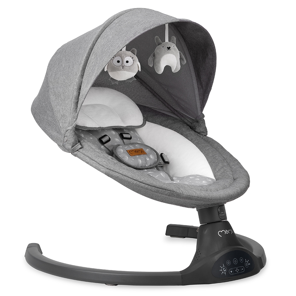 Balansoar electric MoMi Lami, Dark Grey Balansoar electric MoMi Lami, Dark Grey