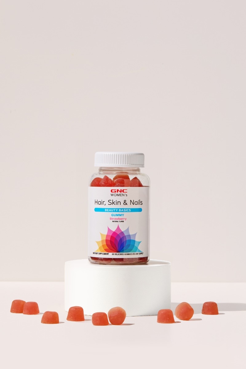 Formula pentru femei cu biotina si vitamine pentru frumusetea parului, pielii si unghiilor, 60 jeleuri, GNC Formula pentru femei cu biotina si vitamine pentru frumusetea parului, pielii si unghiilor, 60 jeleuri, GNC