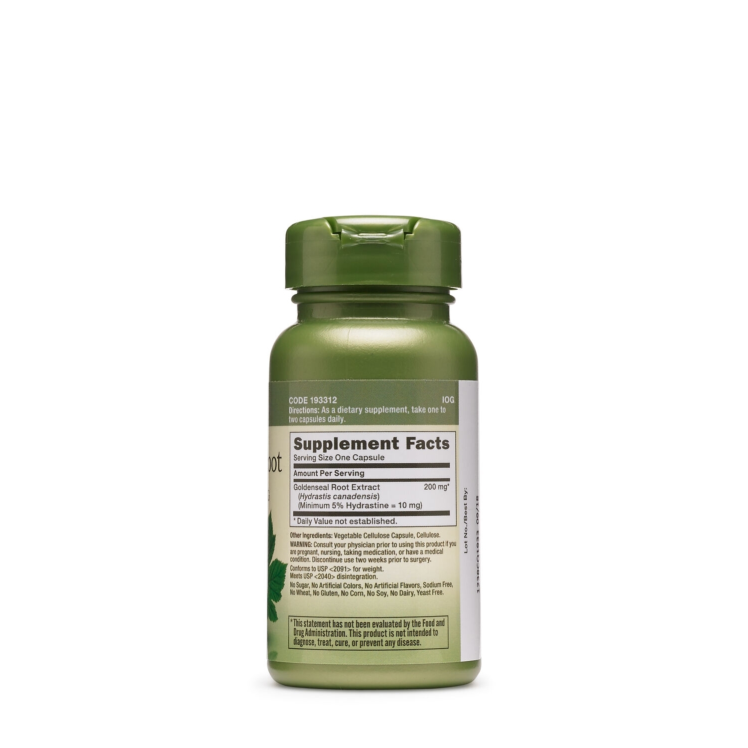 Extract standardizat de gentiana cu berberina 200 mg Herbal Plus, 50 capsule, GNC Extract standardizat de gentiana cu berberina 200 mg Herbal Plus, 50 capsule, GNC