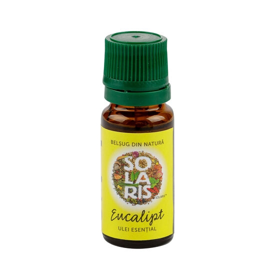 Solaris - Ulei Eucalipt Volatil 10ml Solaris - Ulei Eucalipt Volatil 10ml