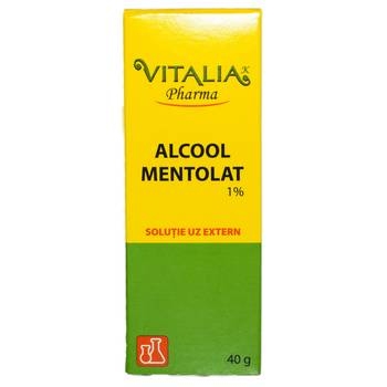 Vitalia - Alcool mentolat 1% 40g Vitalia - Alcool mentolat 1% 40g