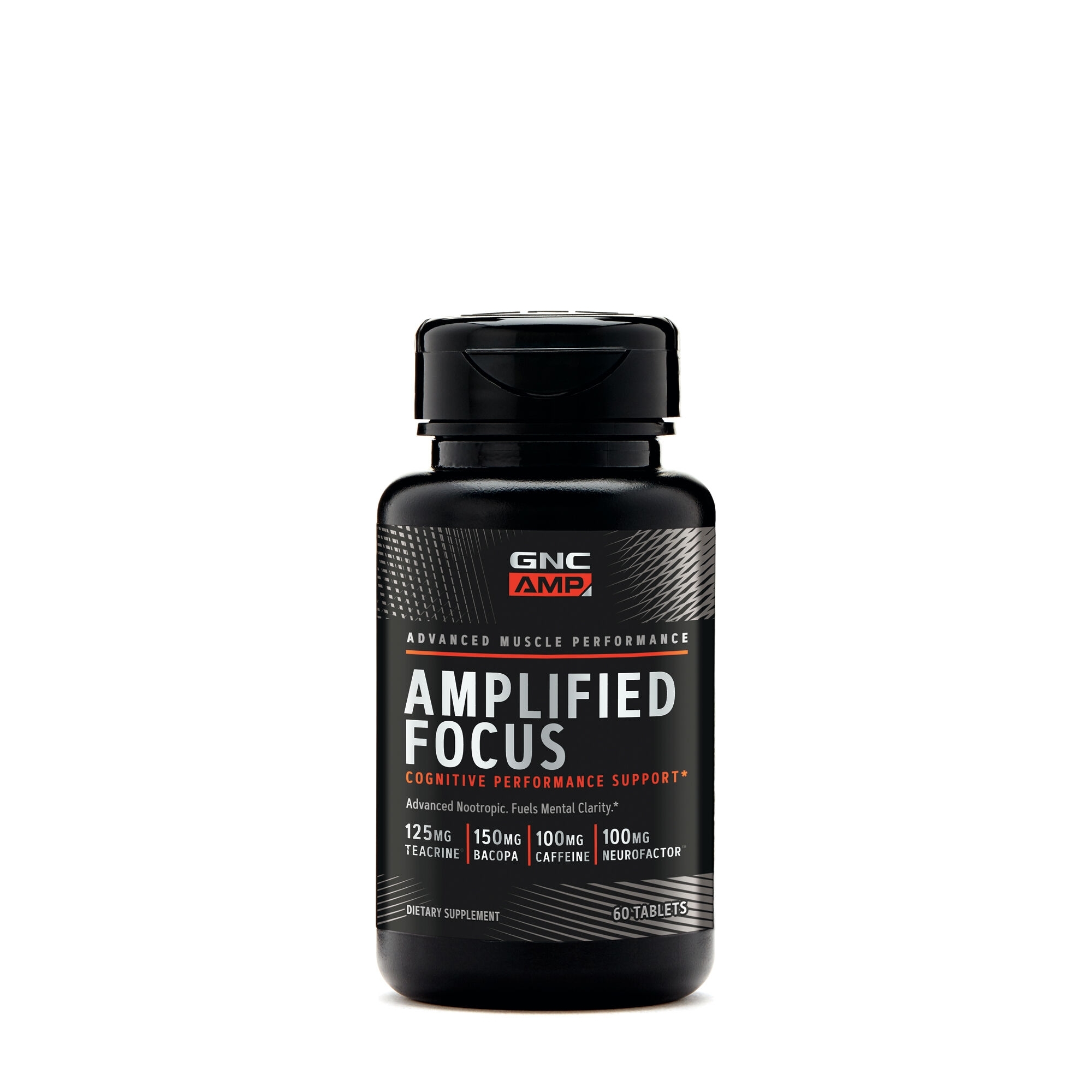 Amplified focus, AMP, 60 tablete, GNC Amplified focus, AMP, 60 tablete, GNC
