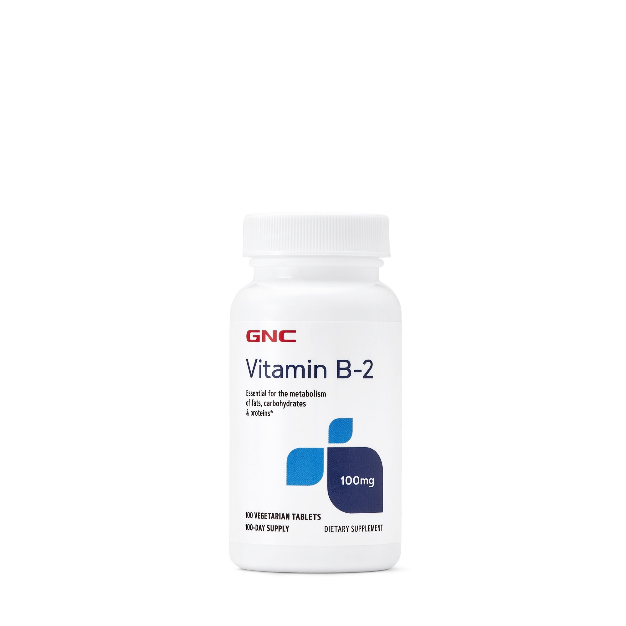 Vitamina B-2 100 mg, 100 tablete GNC Vitamina B-2 100 mg, 100 tablete GNC