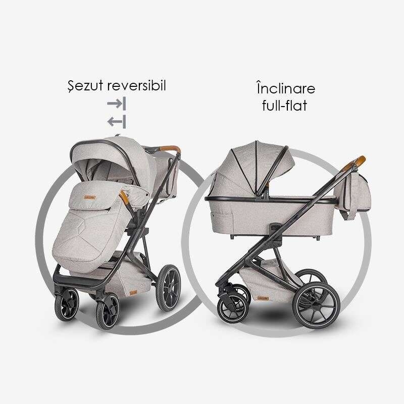 Carucior modular 2in1 Coccolle Nessia Lunar rock Carucior modular 2in1 Coccolle Nessia Lunar rock