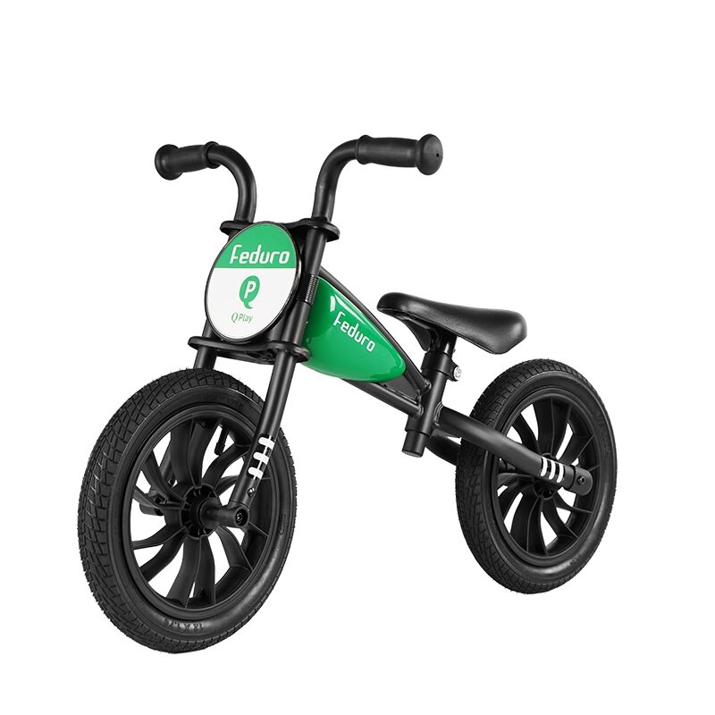 Balance bike QPlay Feduro Verde Balance bike QPlay Feduro Verde
