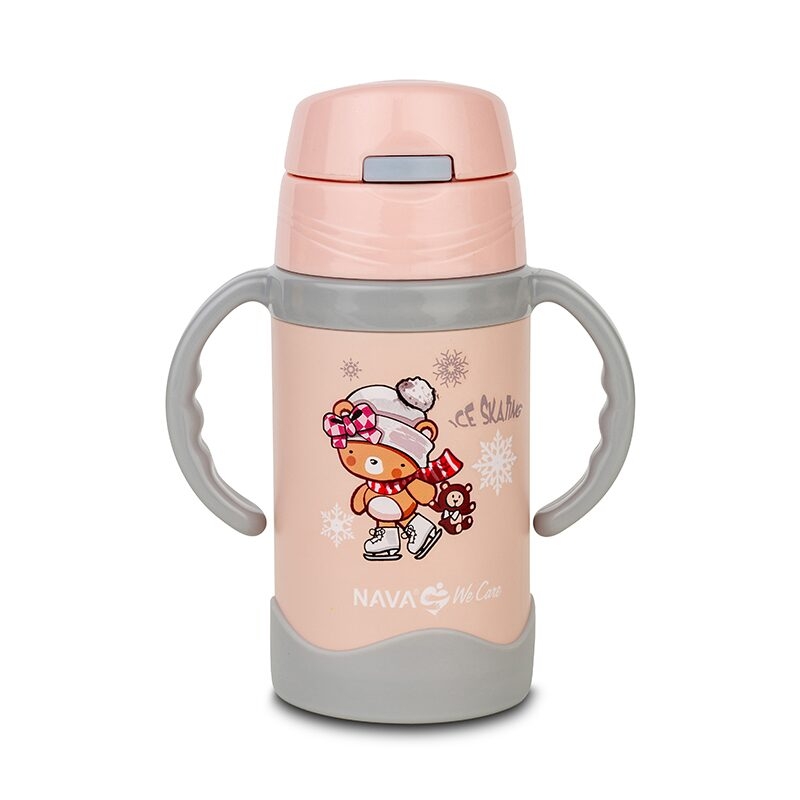 Sticla termoizolanta Nava We care 300 ml roz Sticla termoizolanta Nava We care 300 ml roz