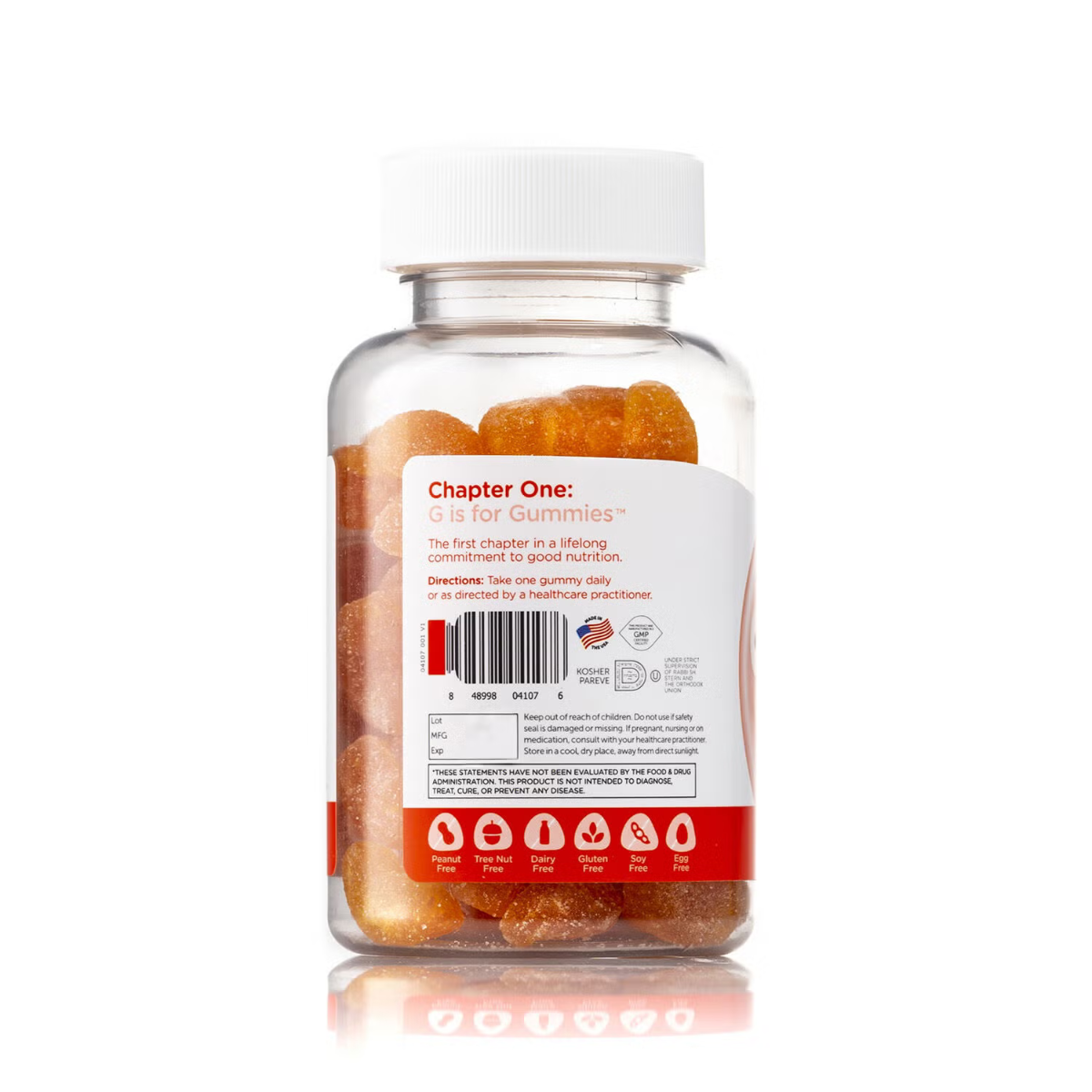 Vitamina C pentru copii Zahler, 60 jeleuri, GNC