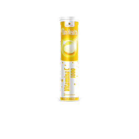 Vitamina C, 1000 mg, 20 comprimate efervescente, Sun Wave Pharma Vitamina C, 1000 mg, 20 comprimate efervescente, Sun Wave Pharma