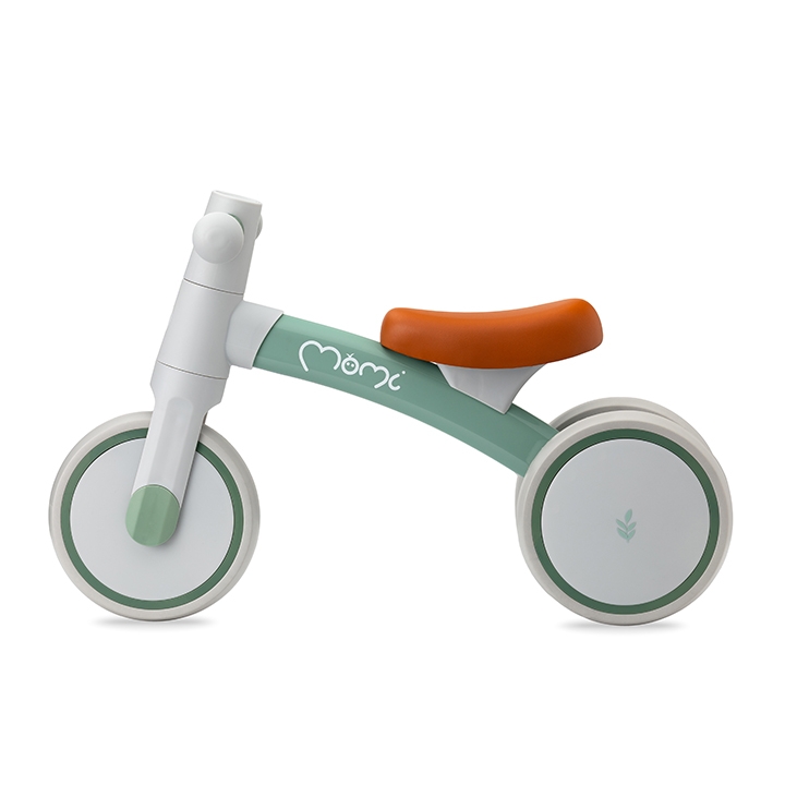 Bicicleta fara pedale Tedi, +12 luni, Green, Momi Bicicleta fara pedale Tedi, +12 luni, Green, Momi