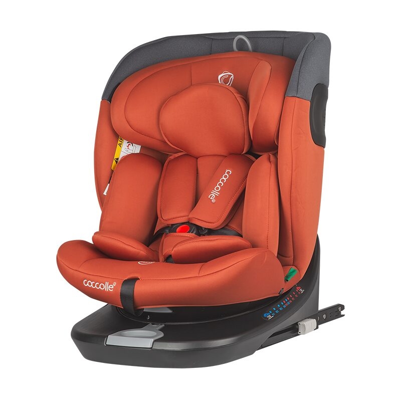 Scaun auto iSize 40-150 cm Coccolle Atira Cinnamon brown Scaun auto iSize 40-150 cm Coccolle Atira Cinnamon brown