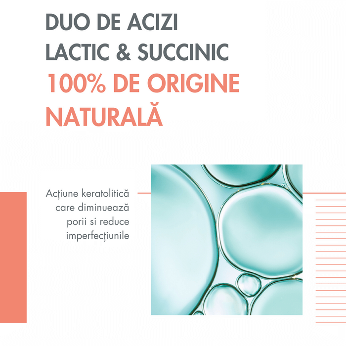 Ser exfoliant cu AHA Cleanance, 30 ml, Avene Ser exfoliant cu AHA Cleanance, 30 ml, Avene
