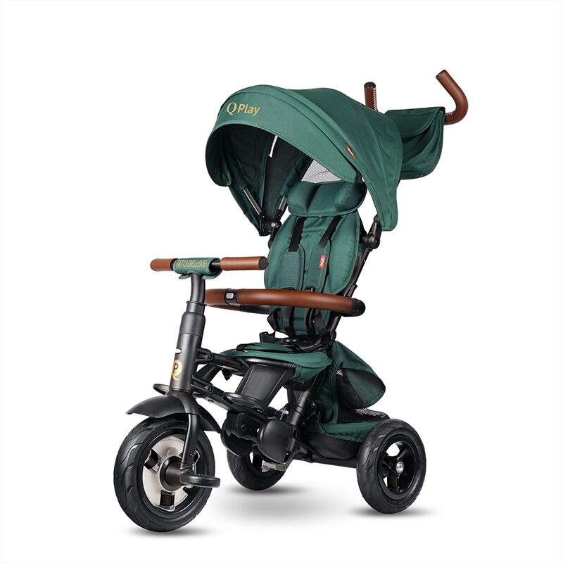 Tricicleta pliabila QPlay Rito Deluxe Verde Tricicleta pliabila QPlay Rito Deluxe Verde
