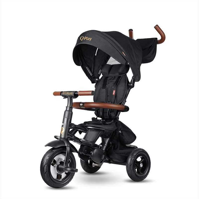 Tricicleta pliabila Qplay Rito Deluxe Negru Tricicleta pliabila Qplay Rito Deluxe Negru