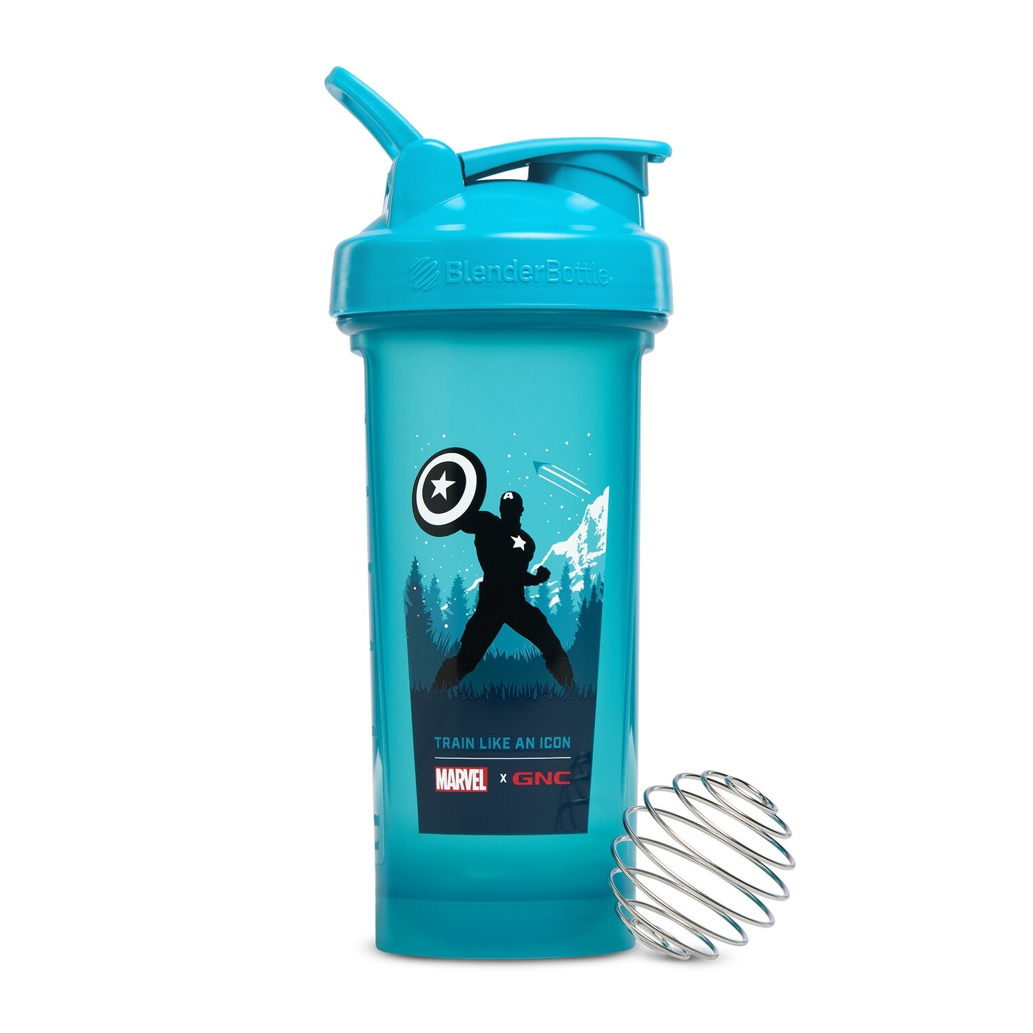 Blender Bottle shaker clasic Captain America Edition, 828 ml, GNC Blender Bottle shaker clasic Captain America Edition, 828 ml, GNC
