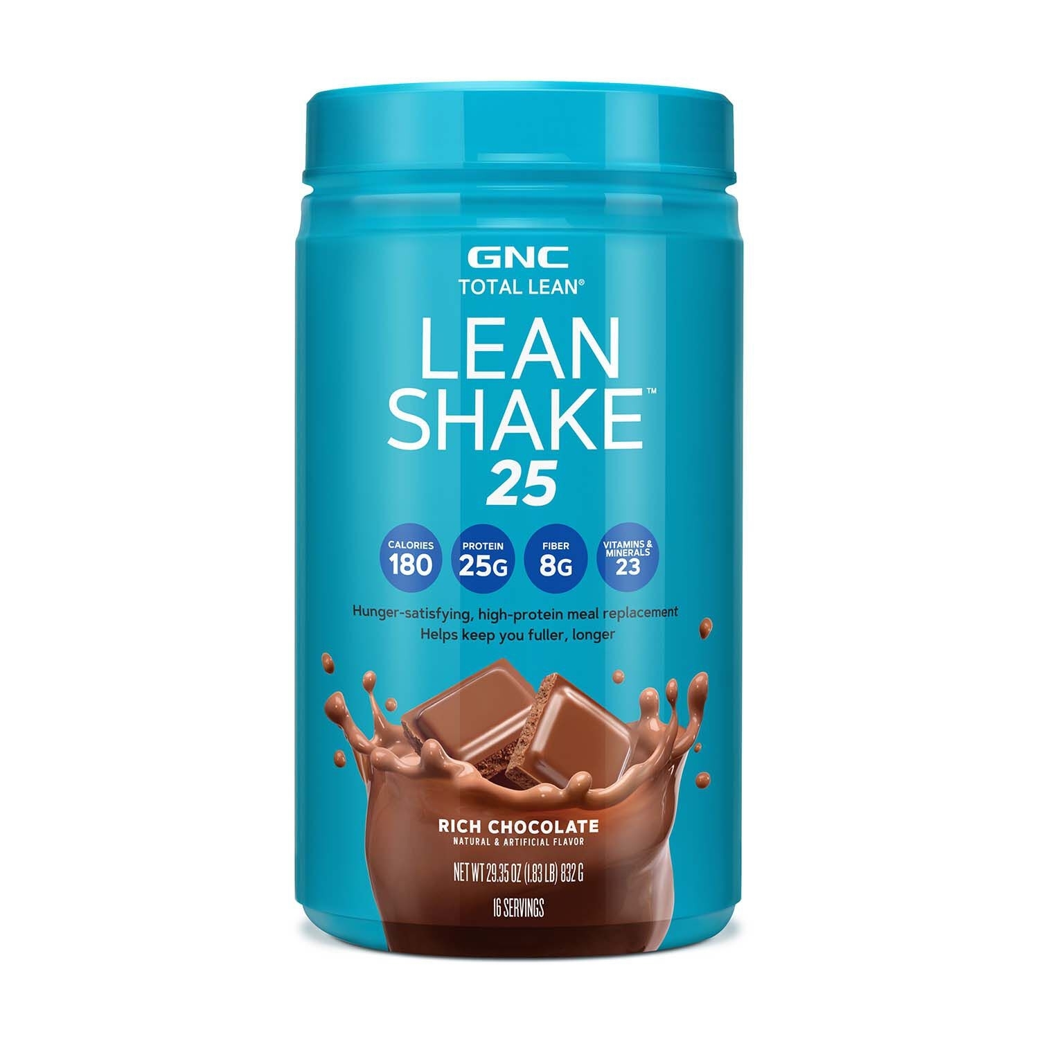 Shake proteic cu aroma de ciocolata Total Lean, 832 g, GNC Shake proteic cu aroma de ciocolata Total Lean, 832 g, GNC