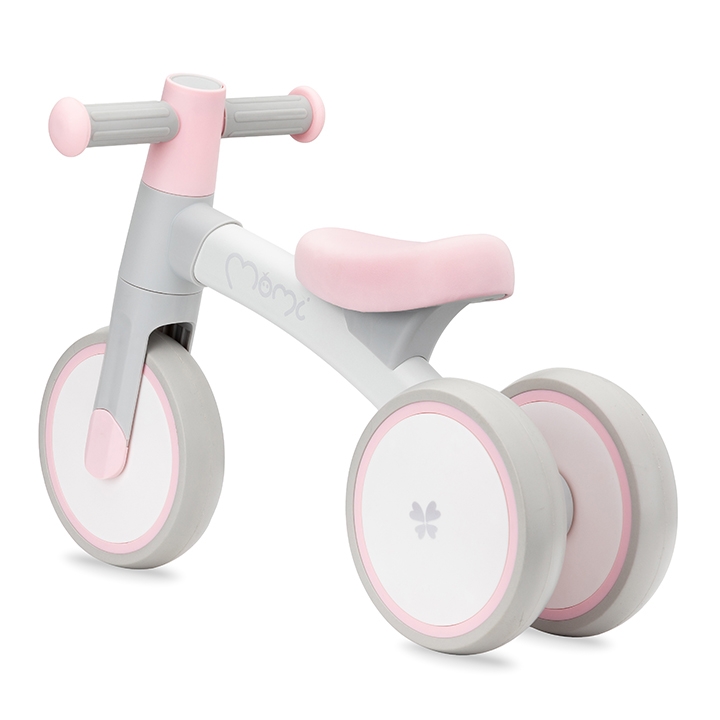 Bicicleta fara pedale Tedi, +12 luni, Pink, Momi Bicicleta fara pedale Tedi, +12 luni, Pink, Momi