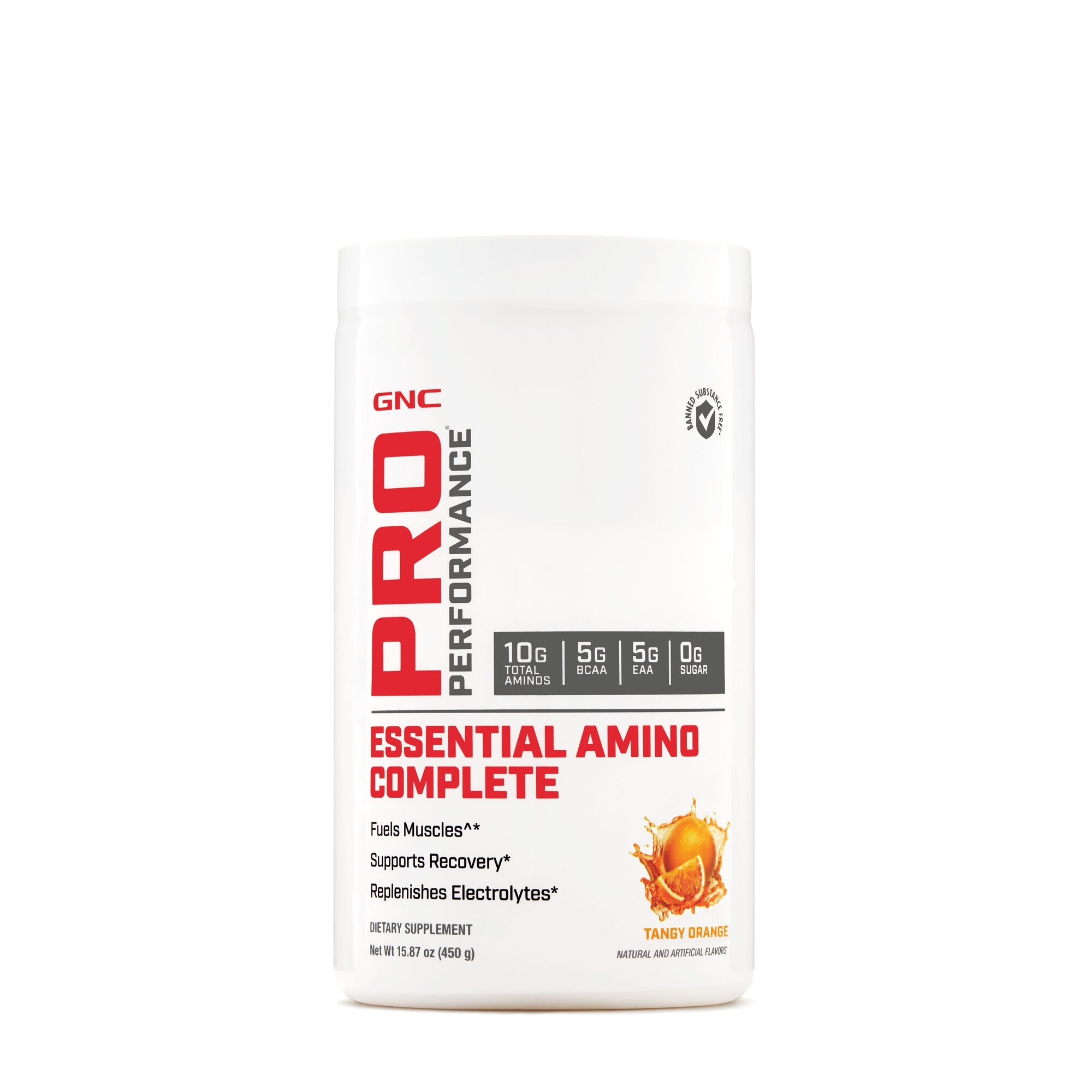 gnc pro performance essential amino complete, aminoacizi, cu aroma de mandarine, 450 g gnc pro performance essential amino complete, aminoacizi, cu aroma de mandarine, 450 g