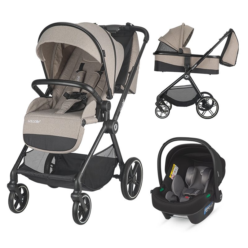 Carucior modular 3in1 Coccolle Lissia Butternut Beige+ Scoica auto iSize Coccolle Knox Anthracite Carucior modular 3in1 Coccolle Lissia Butternut Beige+ Scoica auto iSize Coccolle Knox Anthracite