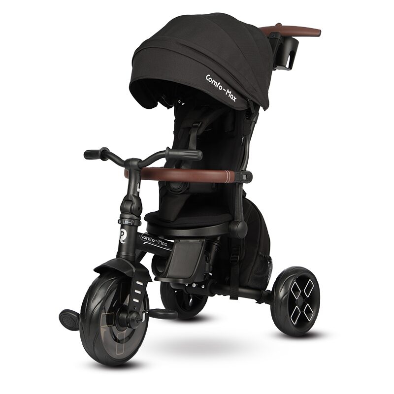 Tricicleta ultrapliabila Qplay Comfo Max Negru Tricicleta ultrapliabila Qplay Comfo Max Negru