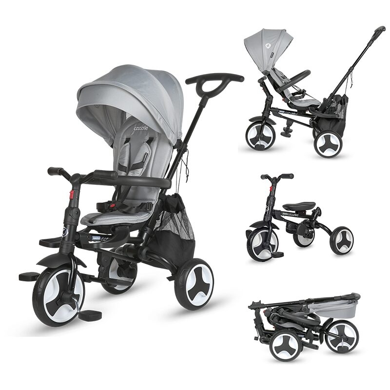 Tricicleta ultrapliabila Coccolle Spectra plus Neutral Grey Tricicleta ultrapliabila Coccolle Spectra plus Neutral Grey