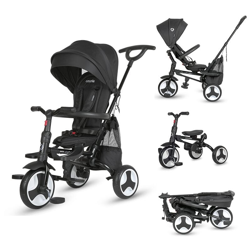 Tricicleta ultrapliabila Coccolle Spectra plus Jet Black Tricicleta ultrapliabila Coccolle Spectra plus Jet Black