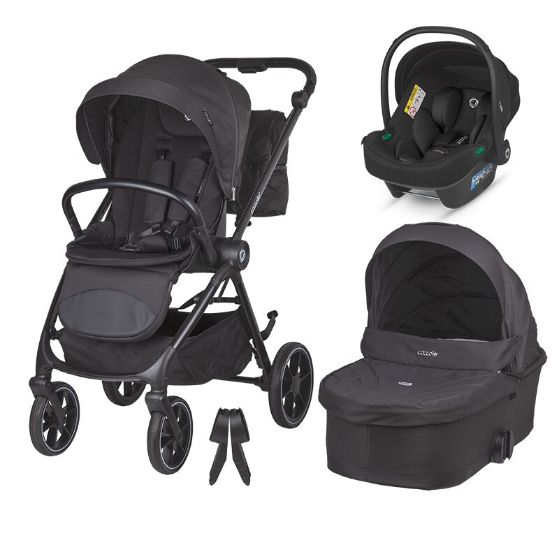 Carucior modular 2in1 Coccolle Serry Jet black+ Scoica auto iSize Coccolle Knox Black Carucior modular 2in1 Coccolle Serry Jet black+ Scoica auto iSize Coccolle Knox Black