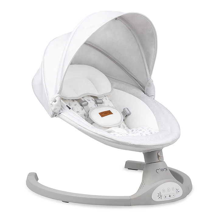 Balansoar electric MoMi Lami, Light Grey Balansoar electric MoMi Lami, Light Grey