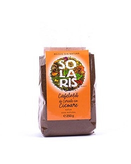 Solaris Cafeluta De Cereale Si Cicoare Natur Punga 250gr Solaris Cafeluta De Cereale Si Cicoare Natur Punga 250gr