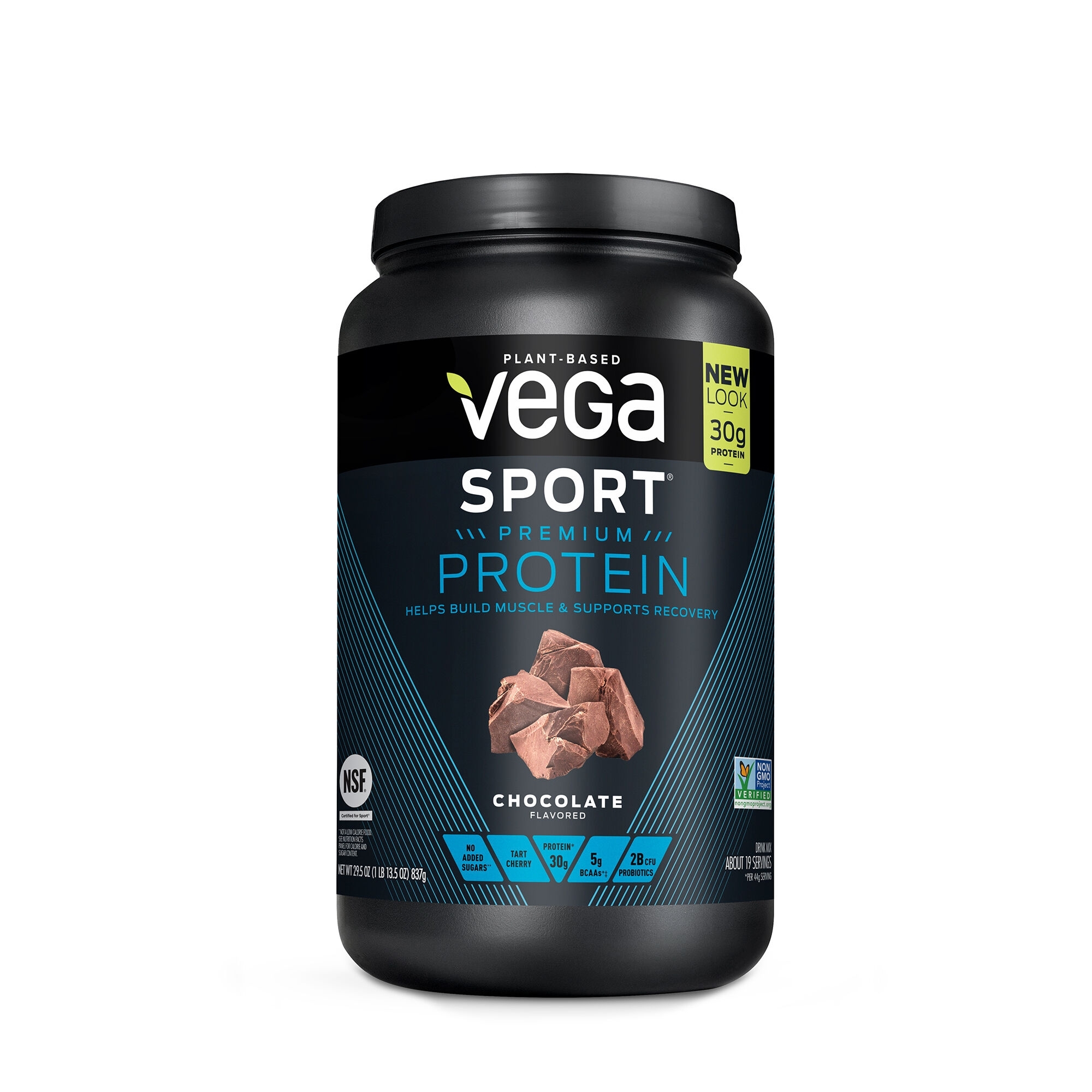 Proteina vegetala cu aroma de ciocolata, 837 g, Vega Proteina vegetala cu aroma de ciocolata, 837 g, Vega